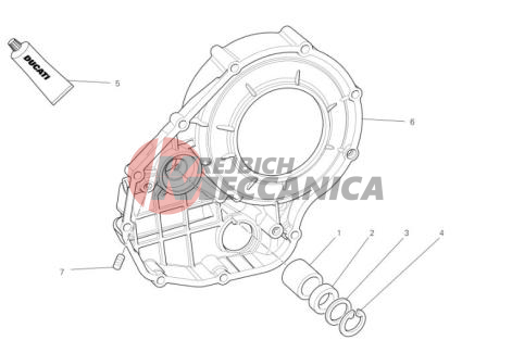 Clutch-side crankcase cover 2