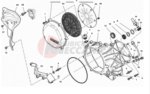 CLUTCH - SIDE CRANKCASE COVER