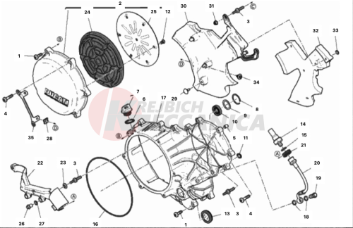 CLUTCH - SIDE CRANKCASE COVER