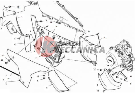 COVER , FRAME RH 2