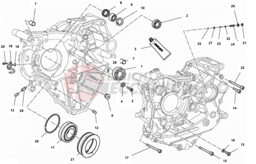 CRANKCASE BEARINGS