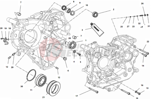 CRANKCASE BEARINGS