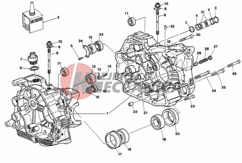 CRANKCASE DMM 001275->