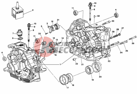 CRANKCASE FMM <-001274