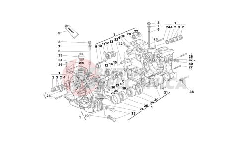 CRANKCASE HALVES