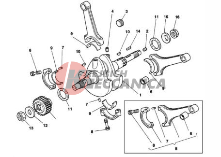 CRANKSHAFT 003998>