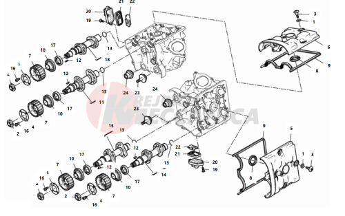 CYLINDER HEAD : TIMING SYSTEM