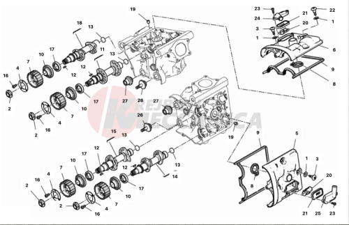 CYLINDER HEAD : TIMING SYSTEM