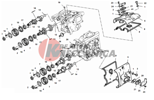 CYLINDER HEAD : TIMING SYSTEM