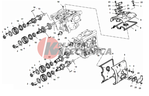 CYLINDER HEAD : TIMING SYSTEM