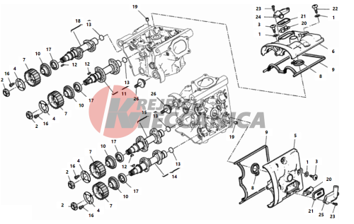 CYLINDER HEAD : TIMING SYSTEM