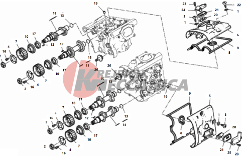 CYLINDER HEAD : TIMING SYSTEM