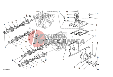 CYLINDER HEAD : TIMING SYSTEM