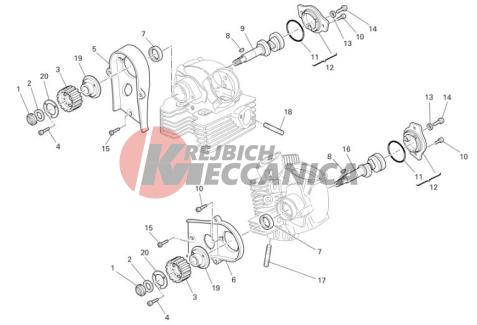 CYLINDER HEAD : TIMING SYSTEM