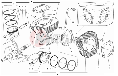 CYLINDERS - PISTONS