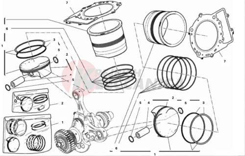 CYLINDERS - PISTONS