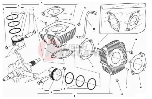 CYLINDERS - PISTONS