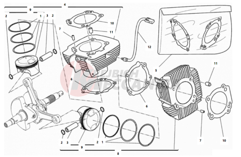 CYLINDERS - PISTONS