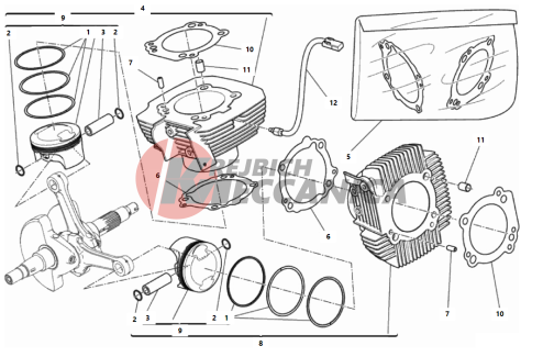 CYLINDERS - PISTONS