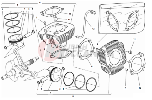 CYLINDERS - PISTONS