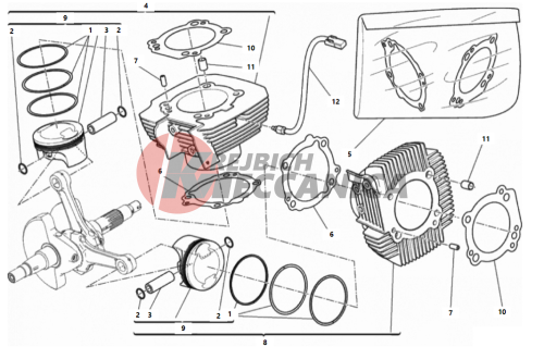 CYLINDERS - PISTONS