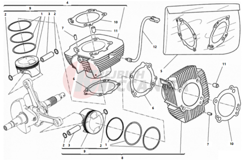 CYLINDERS - PISTONS