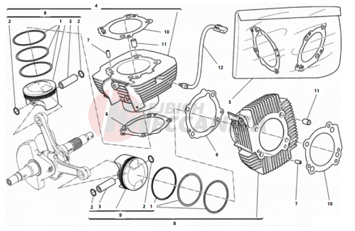 CYLINDERS - PISTONS