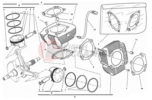 CYLINDERS - PISTONS