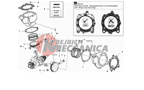 CYLINDERS - PISTONS