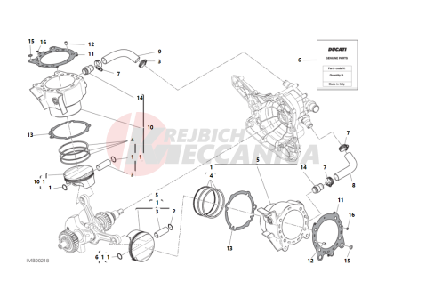 CYLINDERS - PISTONS