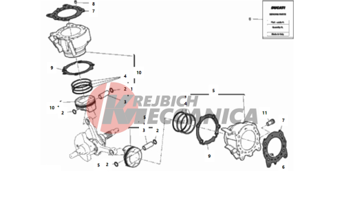 CYLINDERS - PISTONS