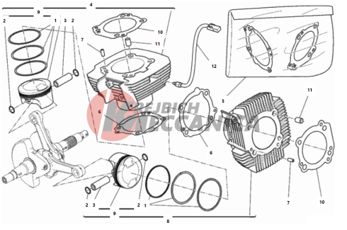 CYLINDERS - PISTONS