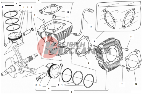 CYLINDERS - PISTONS