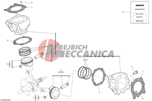 CYLINDERS - PISTONS