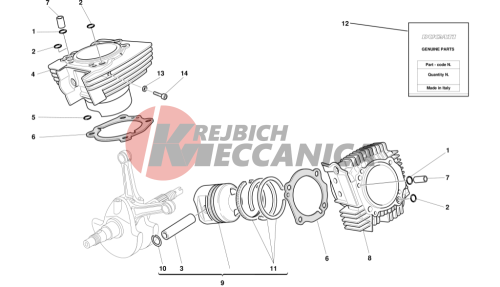 CYLINDERS - PISTONS