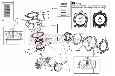 CYLINDERS - PISTONS (ASSO WERKE)