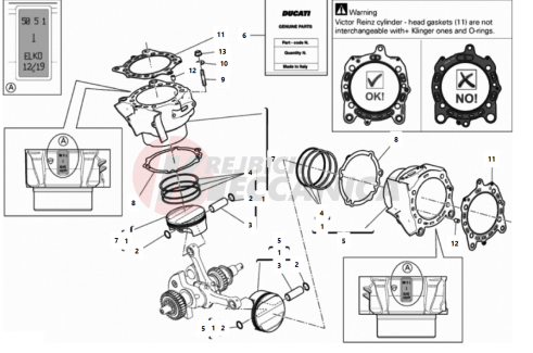 CYLINDERS - PISTONS (KOENIG)