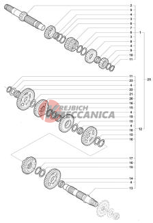 Change Gear Assembly