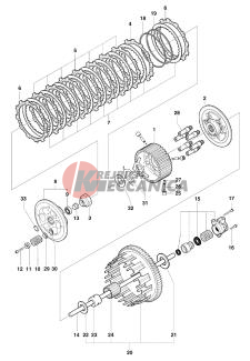 Clutch Assembly 1090rr