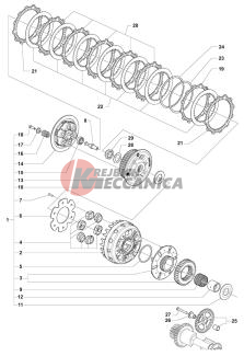 Clutch Assembly B3 675-800dragste