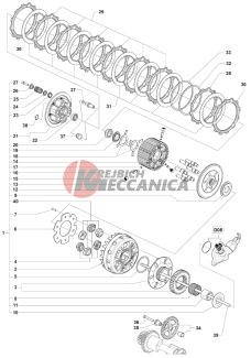 Clutch Assembly B3 Rr  Dragster R