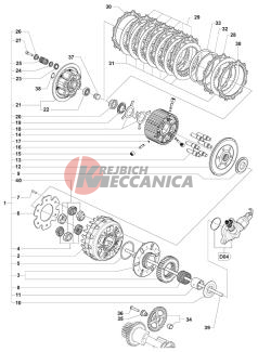 Clutch Assembly Tv 800  Ed.1  Lus