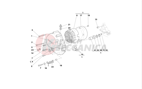 Clutch-side crankcase cover