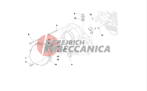 Clutch-side crankcase cover