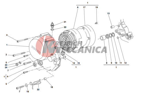 Clutch-side crankcase cover