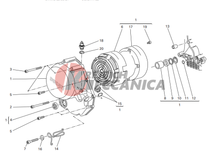 Clutch-side crankcase cover