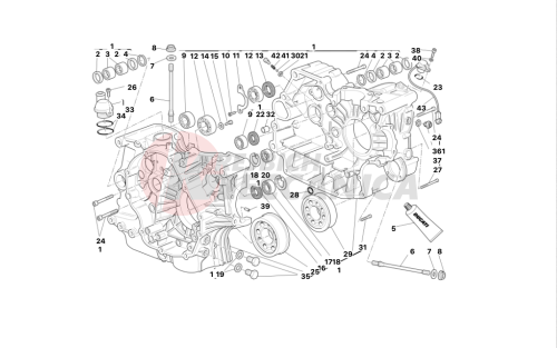 Crankcase halves