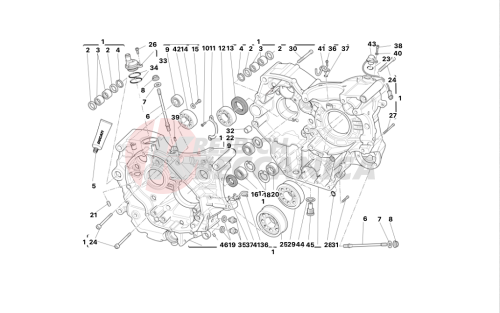 Crankcase halves