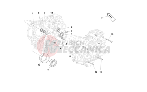 Crankcase halves 2