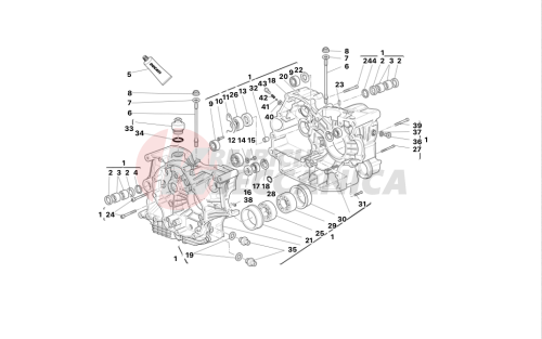 Crankcase halves